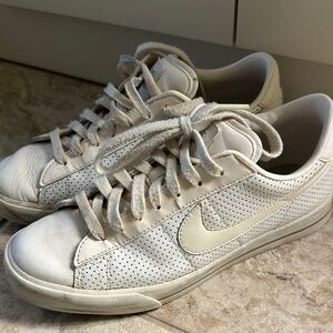 Nike Women's Leather Perforated Sneakers